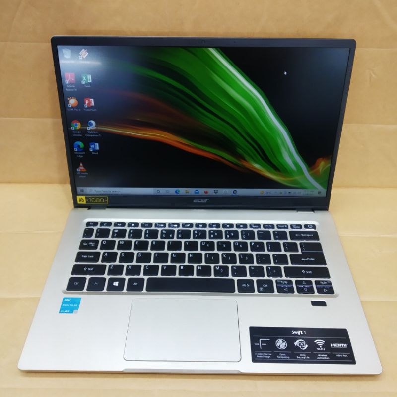 Laptop Bekas Acer Swift SF114-34 PS N6000 4GB|512GB SSD Slim Backlit