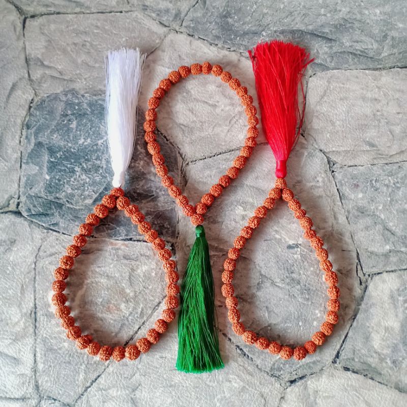 Tasbih Genitri 33 Biji / Tasbih Murah / Kalung Genitri Murah / Tasbih Rudraksa Bali / Tasbih Jenitri / Craft Dewata