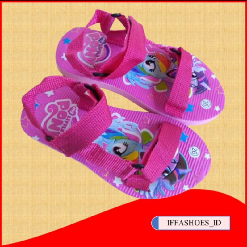 Sandal Gunung Anak Perempuan Little Pony