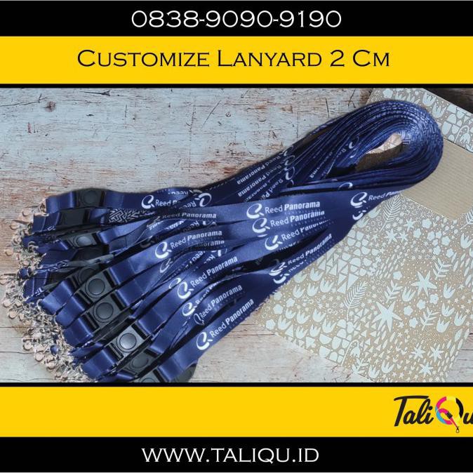 

Promo Awal tahun tali id card / lanyard promosi ( print ) Diskon