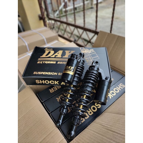 SHOCK SKOK SHOK PERDAM KEJUT SUSPENSI SHOCKBREAKER BELAKANG COPY KTC KATECOK AS GOLD UKURAN 280 dan 