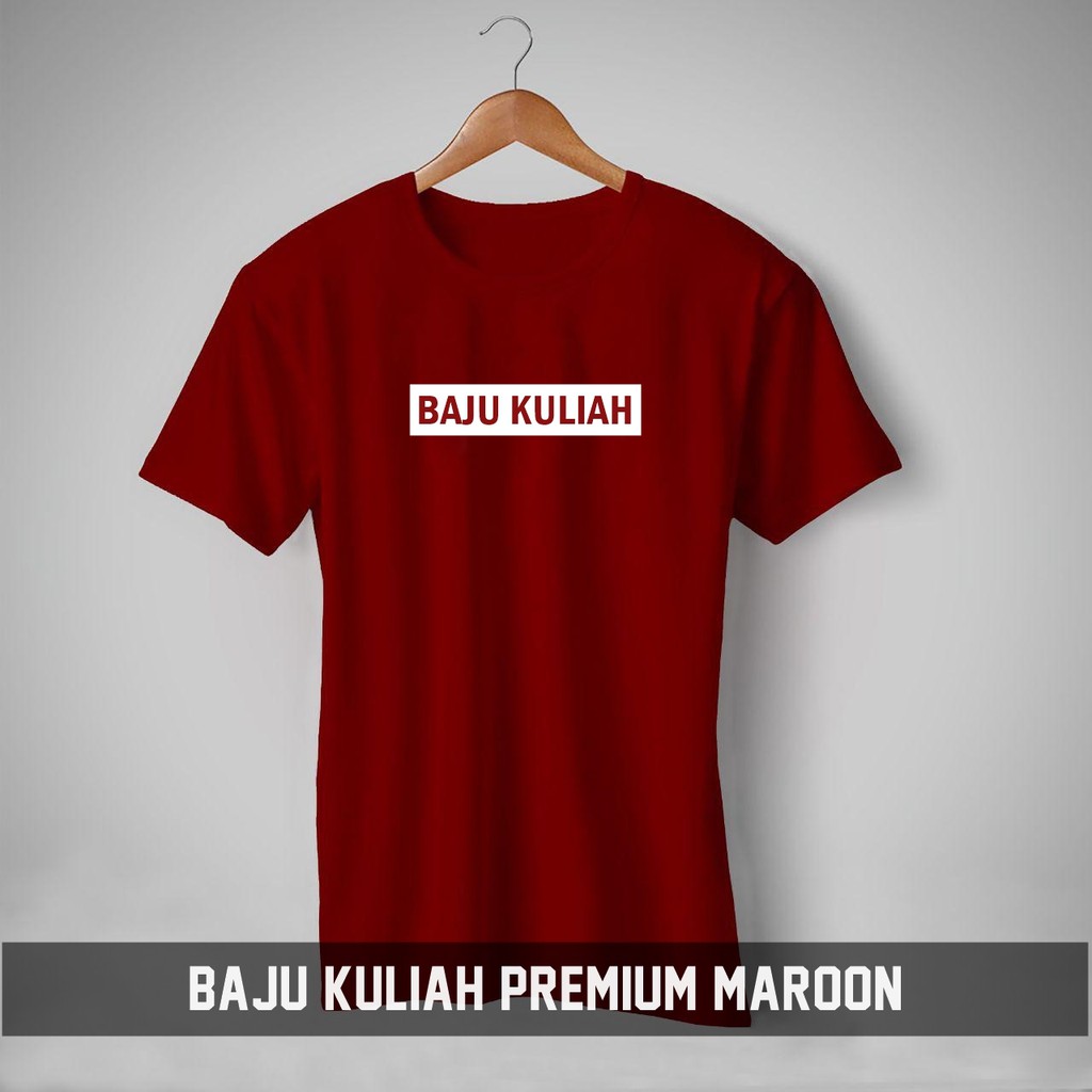 BAJU KULIAH KAOS BIG SIZE 2XL 3XL 4XL 5XL LENGAN PENDEK