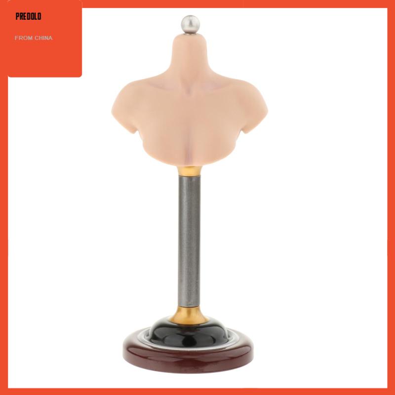 [In Stock] 1/6 Male Female Bust Stand Half Bust Base Stand Platform PVC Model for Wigs