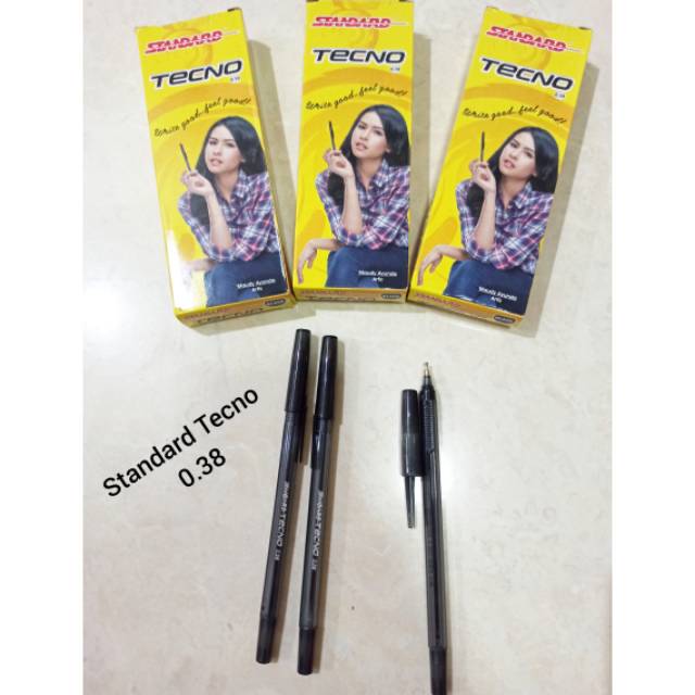 

Bolpen standard TECNO 0.38 / Pen TECNO standard