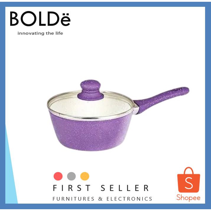 SUPER PAN GRANITE CERAMIC / PANCI SET WHITE PURPLE BOLDE ORIGINAL ( ORI )100% ( TERMURAH ! )