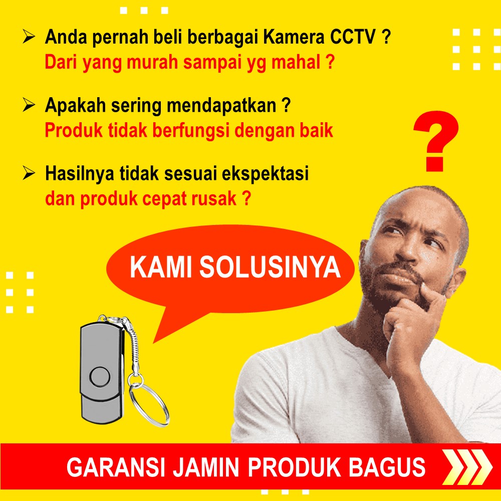 Kamera Tersembunyi Mini Kecil Tanpa Kabel HD Camera CCTV Mini SPYCAM Spy Hidden Camera MataMata Pengintip JS132