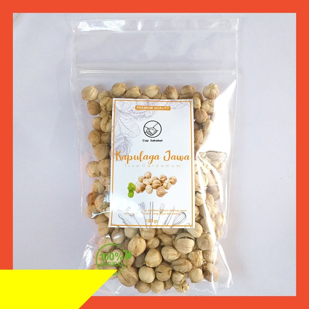 

100gr Kapulaga Jawa / True Cardamom 100% PREMIUM QUALITY