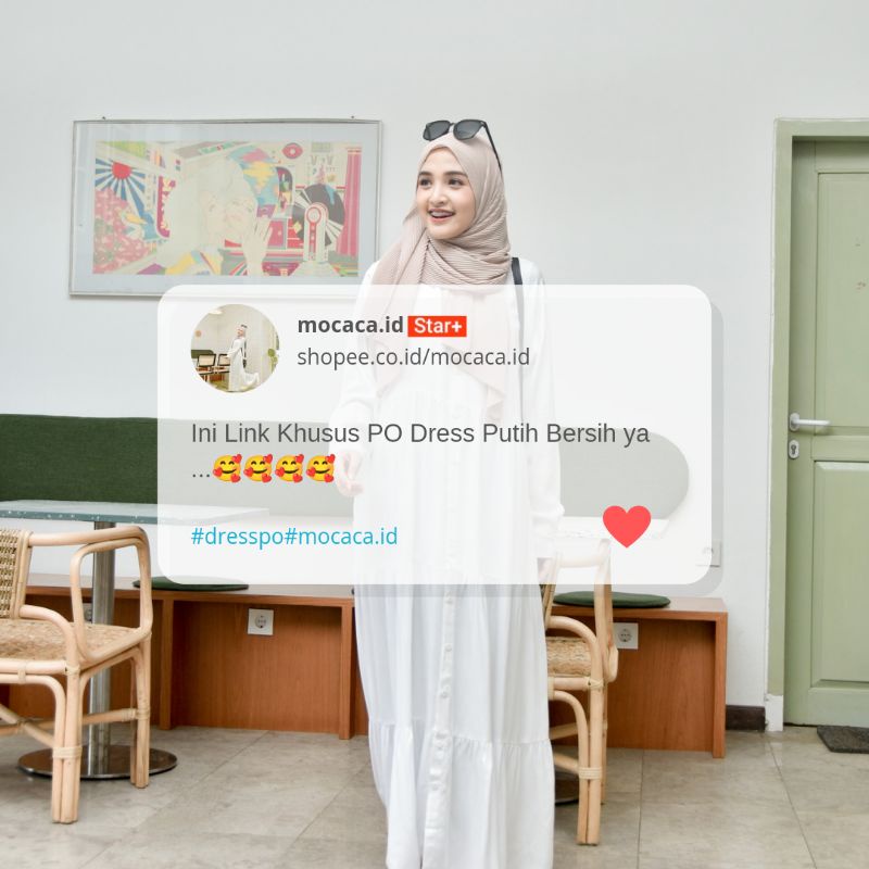 link khusus Untuk PO Costum Size dress putih bersih busui polos lady gamis Hanya untuk