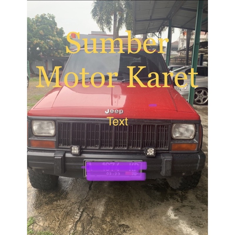 Karet Pelipit Jeep Cherokee/XJ Luar