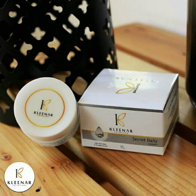 NEW KLEENAR SKINCARE SECRET DAILY CREAM NETTO 15gr ORIGINAL BPOM