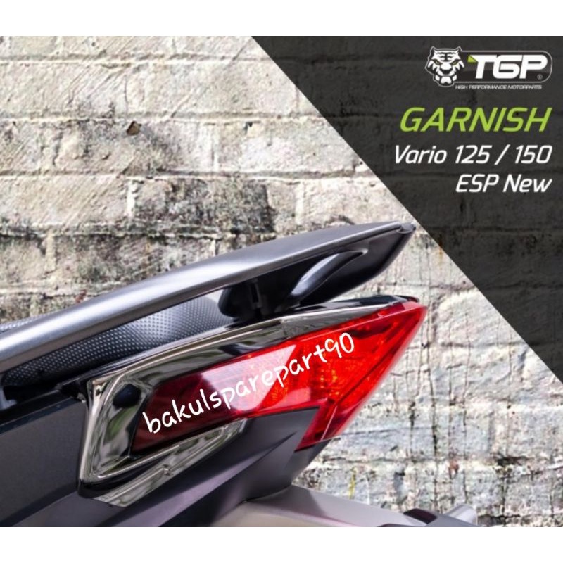 Garnish Lampu Belakang Vario 125 150 ESP NEW Variasi Garnish Lampu Vario 125 150 ESP NEW Akaesoris L