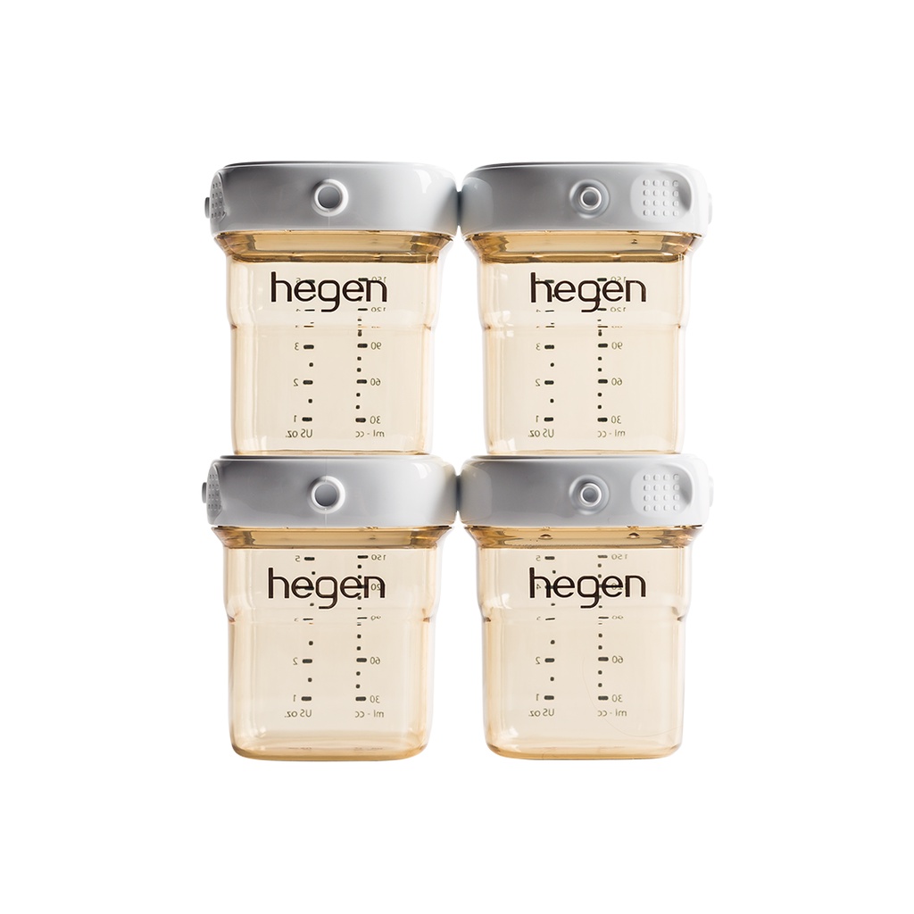 HEGEN PCTO BREASTMILK STORAGE PPSU (4 PACK) 150ML/5OZ