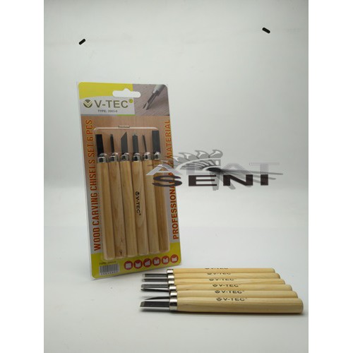 Wood Carving Tools Set isi6 Lino Cut Tools Cukil  Kayu 