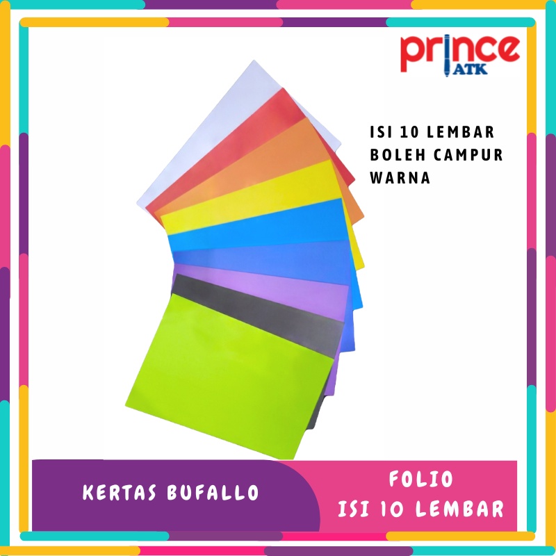 Jual Kertas Bufallo Ukuran Folio Isi Lembar Shopee Indonesia