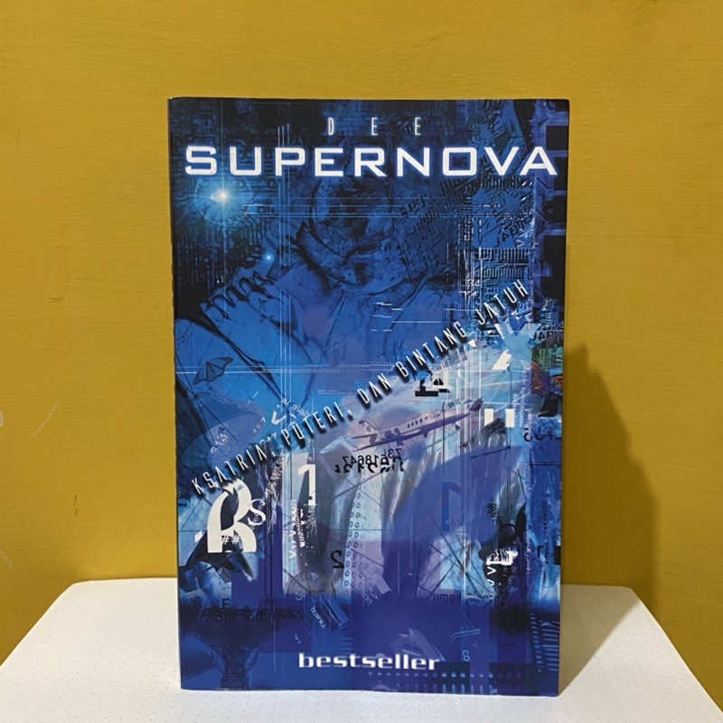 Novel Supernova Ksatria, Puteri, dan Bintang Jatuh preloved
