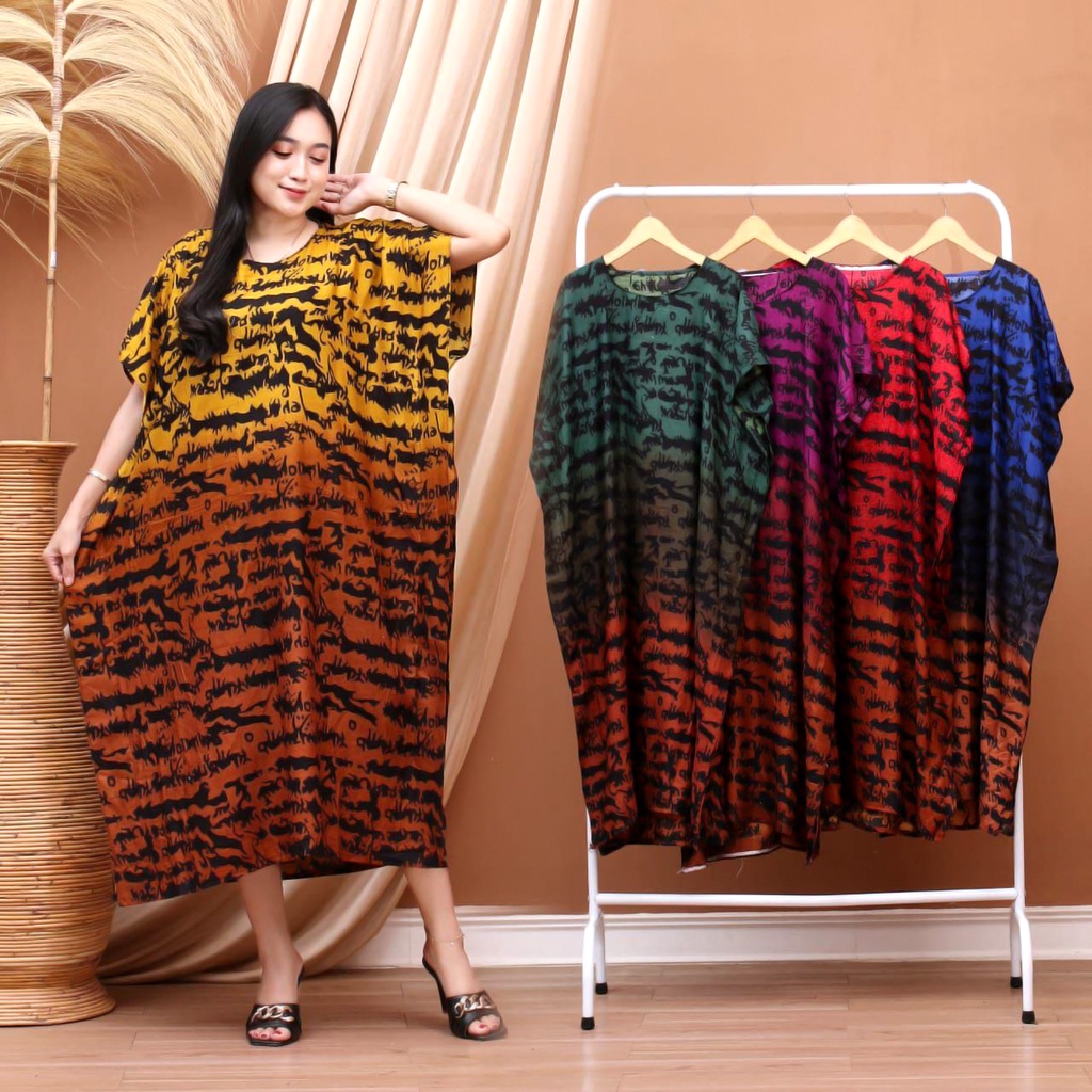 BATIK WANITA DASTER LOWO KELELAWAR RAYON JUMBO MURAH BIG SIZE XXL ( BATANGAN MONOCROM SELLA RISTY SHONA MBOKE ) KEKINIAN BUMIL SERUT DEPAN MURAH ADEM-4