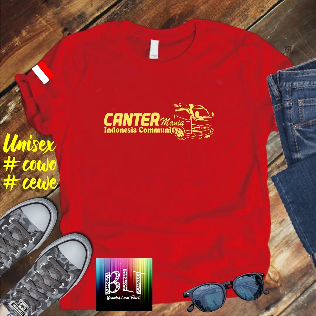 Cod/Kaos CANTER MANIA INDONESIA COMMUNITY BENDERA/Kaos Terlaris Kualitas Terjamin Kaos Pria Distro Hits2022/Kaos Murah Kaos Cotton 30s Kaos katun/Kaos Bergambar Kaos Distro Kaos Pria Dan Wanita Kaos Kata2 Lucu Kaos Viral/Kaos Promo/Best Seller