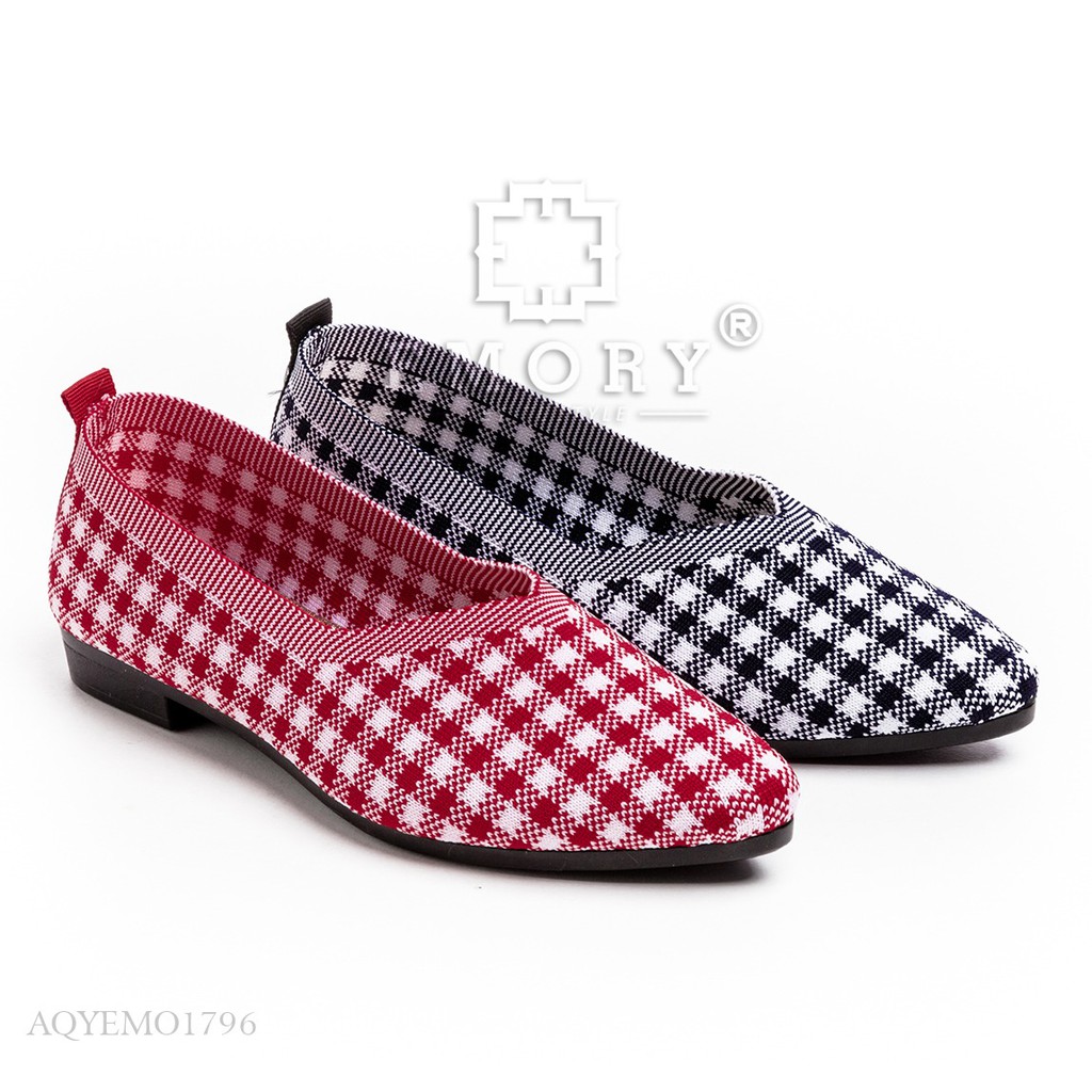 Sepatu Emory  Checkers Flat  AQYEMO1796