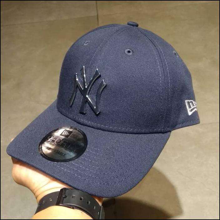 Ready - New Era Neyyan Cap Navy Metal Original New Bnwt