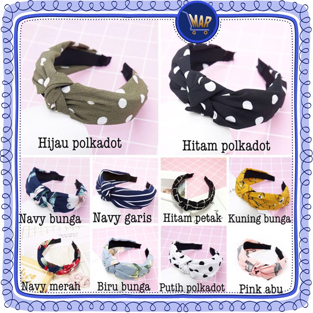 Bando Simpul / Bando Twist / Bando Kain / Bandana