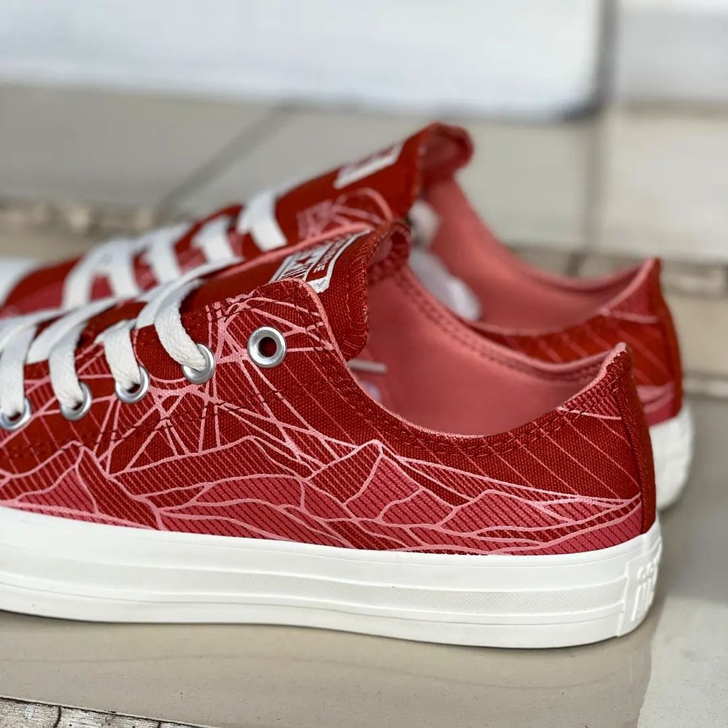 Converse Summer Daze Chuck Taylor All Star Red Bark