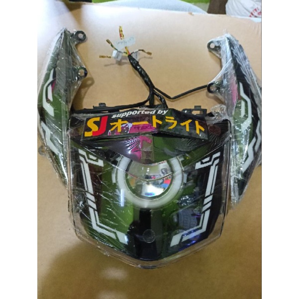 reflektor beat karbu custom led proji dan sein running v2