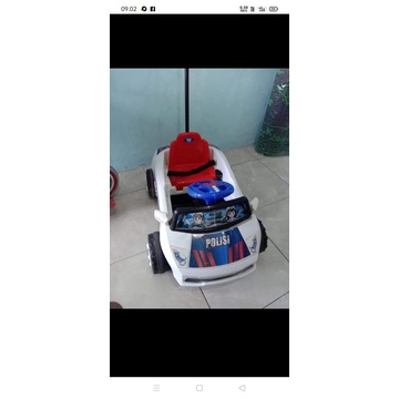 mainan anak mobil polisi dorong