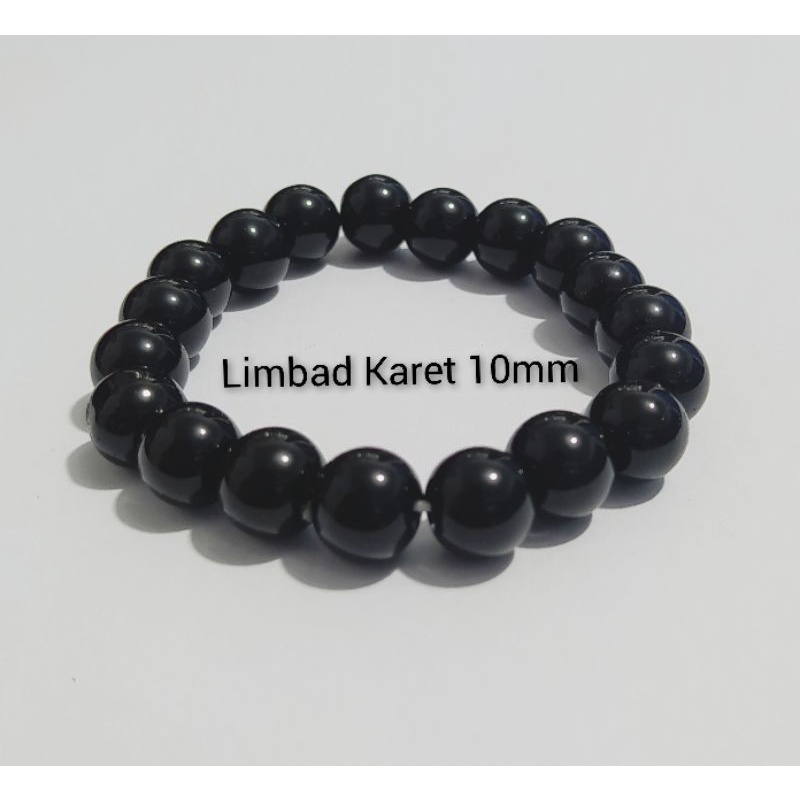 Gelang Limbad Bulat Hitam Untuk Pria &amp; Wanita