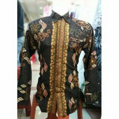 Couple Kebaya Brokat Jumbo Set Kemeja Batik Pria Modern / Couple Batik Keluarga / Kemeje Batik Pria