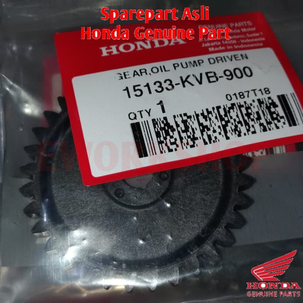 Gir Gear Gigi Pompa Oli - Vario Asli Honda 15133KVB900