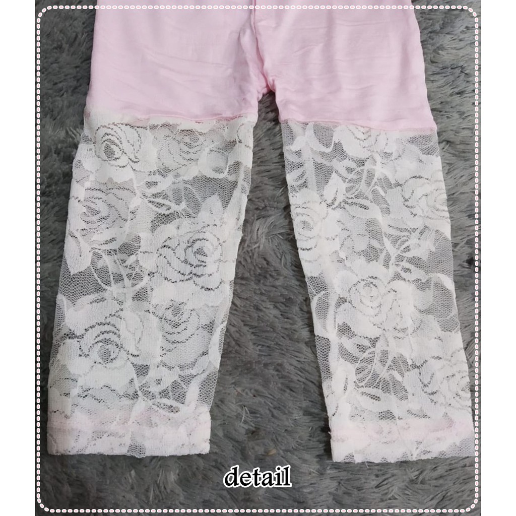 Legging anak perempuan J2 D0972 Pink