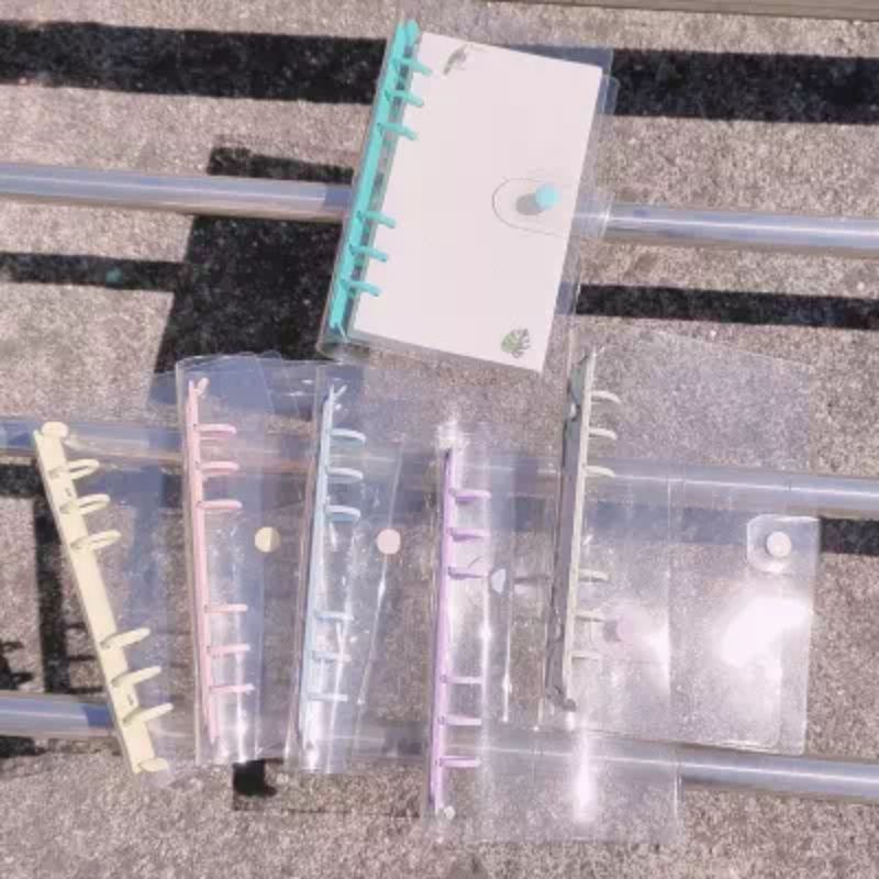 

binder budgeting sinking fund a6 6 ring motif jelly PVC transparan