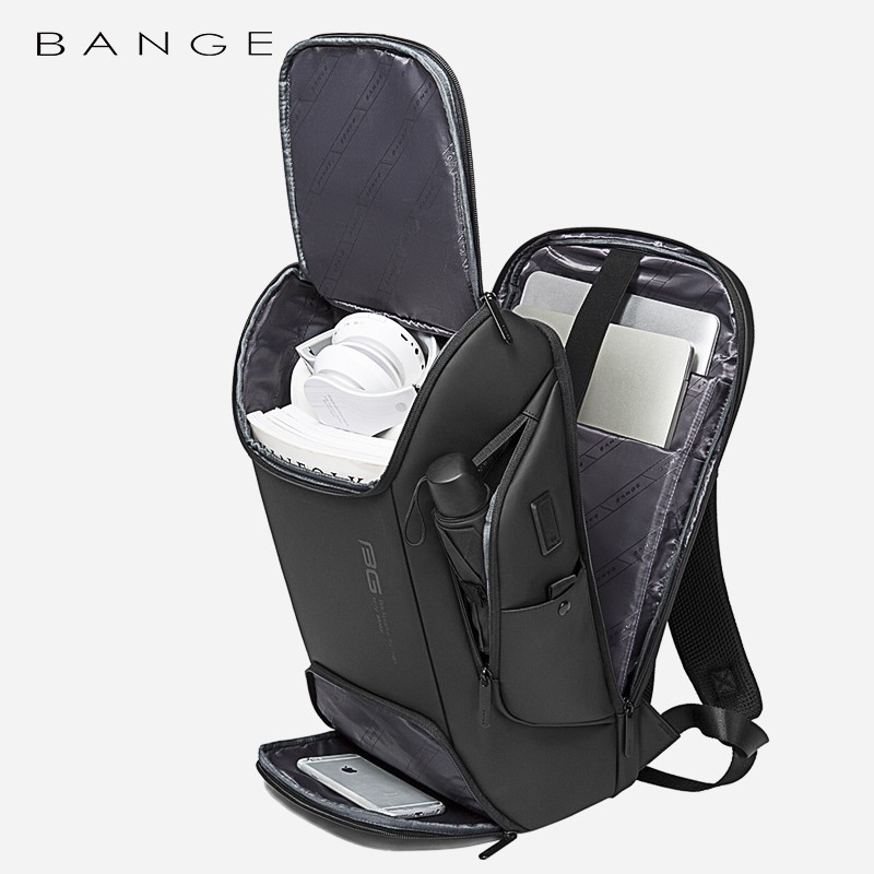 Tas Bange BG7267 Bag Backpack Ransel Laptop 15.6&quot; Inch USB Anti Air