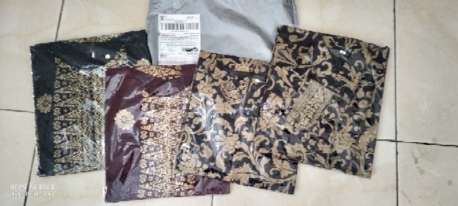 Batik Couple Dolby Dolby Dobby Doby Tenun Sutra  Atbm