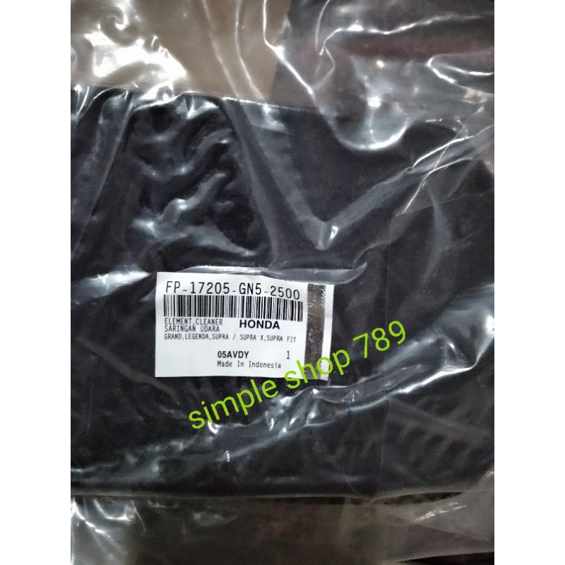 busa filter udara honda astrea grend/prima/supra 100/supra fit 100 original Federal