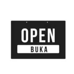 

Jual Sign Label Open Buka Closed Tutup Bolak Balik Acrylic