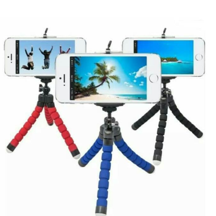 Tripod Spider Flexible mini Tripot Hp Handphone camera