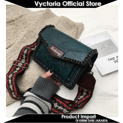 (COD) Vyctoria VOS120481 Tas Selempang Wanita Murah Fashion Import Promo EL290 BQ2660 GT1010 CR7077 2660 1010 7077 290