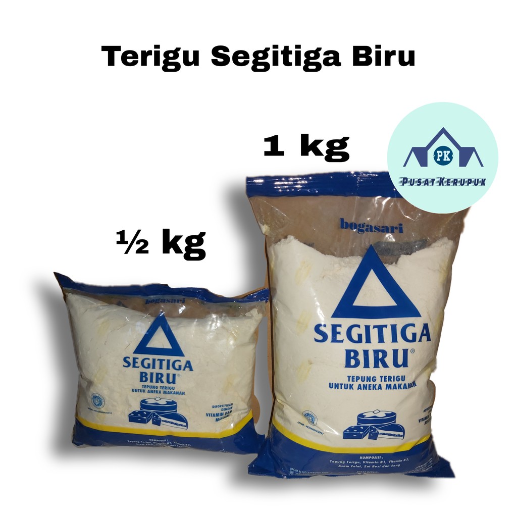 

Tepung Segitiga Biru
