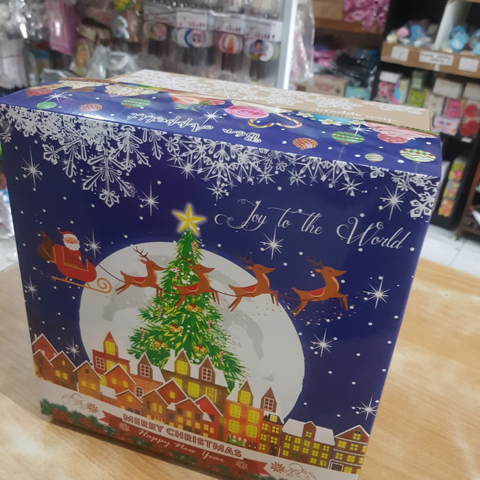 

Dus Bon apetite 25x25x18 NATAL / dus kotak kue