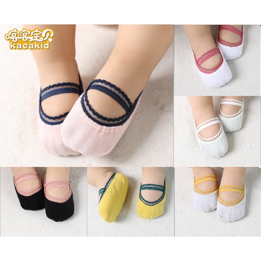 Kaos Kaki Anak / Kaos Kaki Bayi Import Merek Kaca Kid