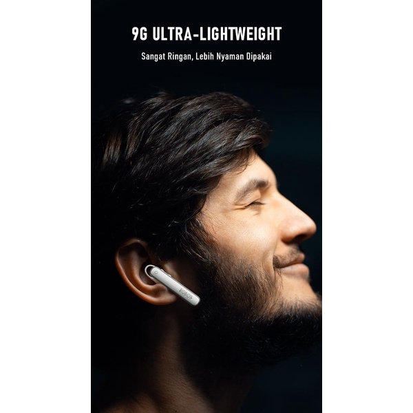 PROMO Robot Talk 10 penganti robot r3Headset Bluetooth 5.0 Earphone Waterproof IPX5 - Garansi 1 Tahun