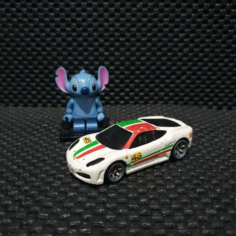 Hot wheels Ferrari F430 Challenge White Ferrari Racer