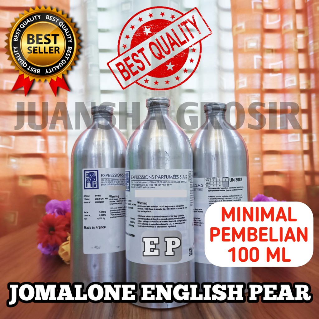 BIBIT PARFUM MURNI || JO MALONE ENGLISH PEAR || EXPRESS PARFUME || 100 ML || JO MALONE || ENGLISH