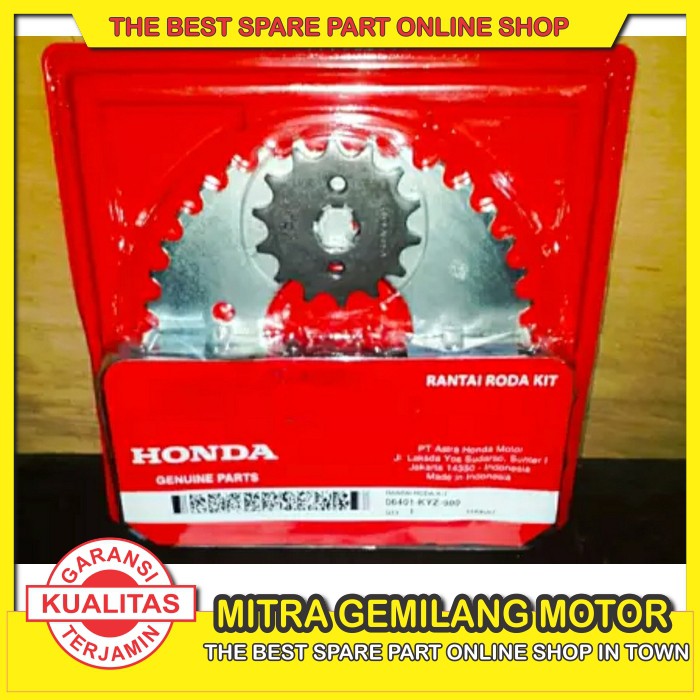 PROMO!! Gear Set Honda Supra X 125 Helm In Asli