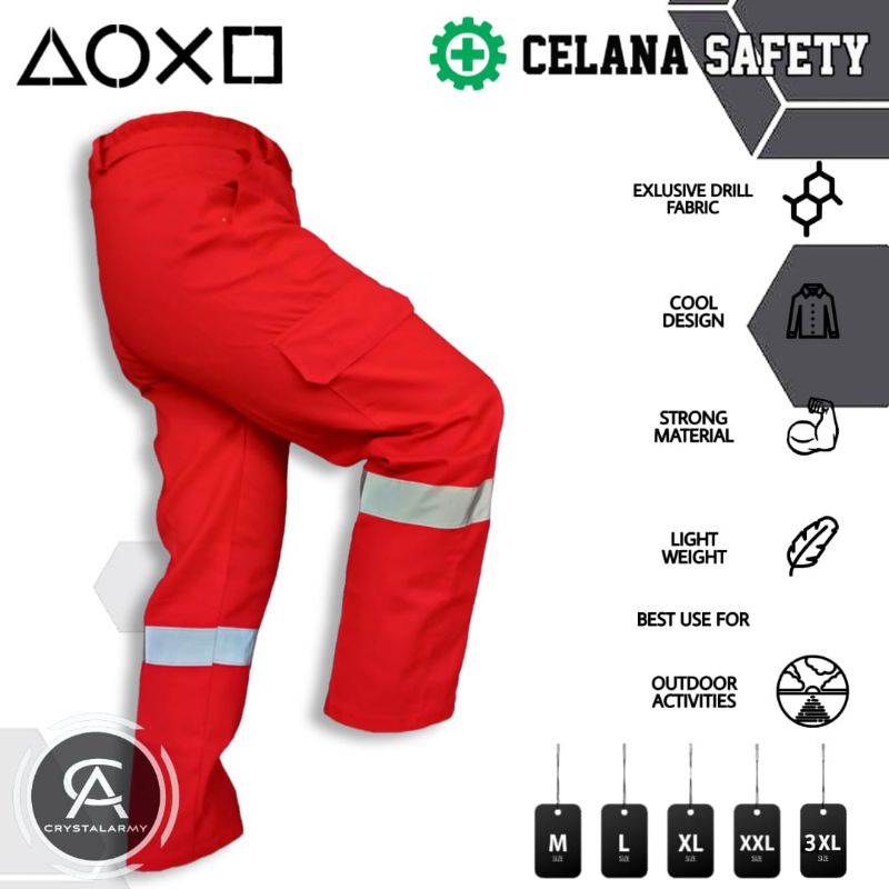 celana safety / celana wearpack / celana kerja / celana tactical