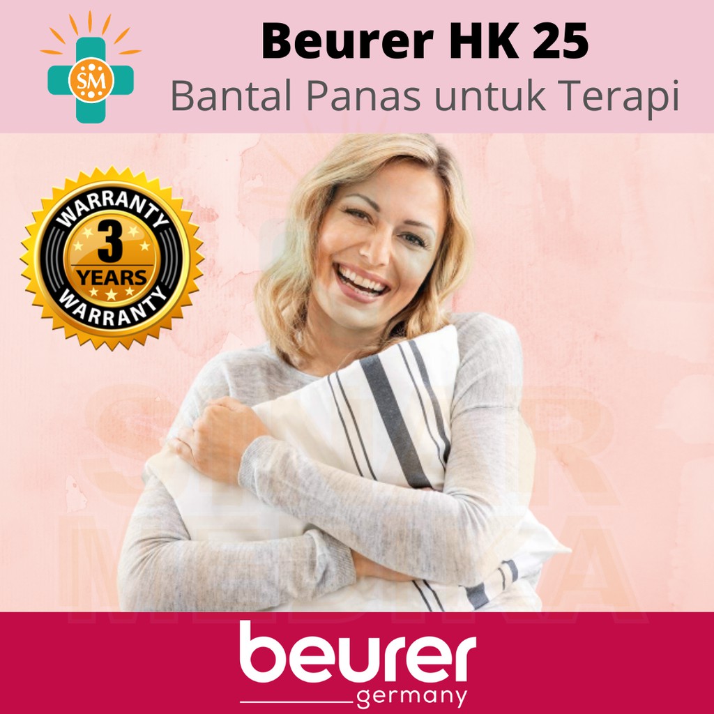 BEURER HK 25 - BANTAL TERAPI PANAS / HK25 HEAT PAD ELECTRIC / Pad Heating Pemanas Listrik