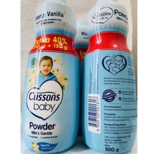 SS - Cussons Baby Powder ( 350 gr + 150 gr) / Bedas Cussons Baby Murah / Bedak Cussons Baby