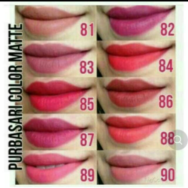 Lipstick purbasari mate