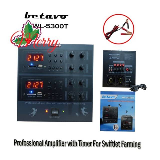 AMPLI WALET BETAVO WL-5300T/ AMPLI BURUNG WALET/BURUNG WALET/ PEMANGGIL BURUNG WALET